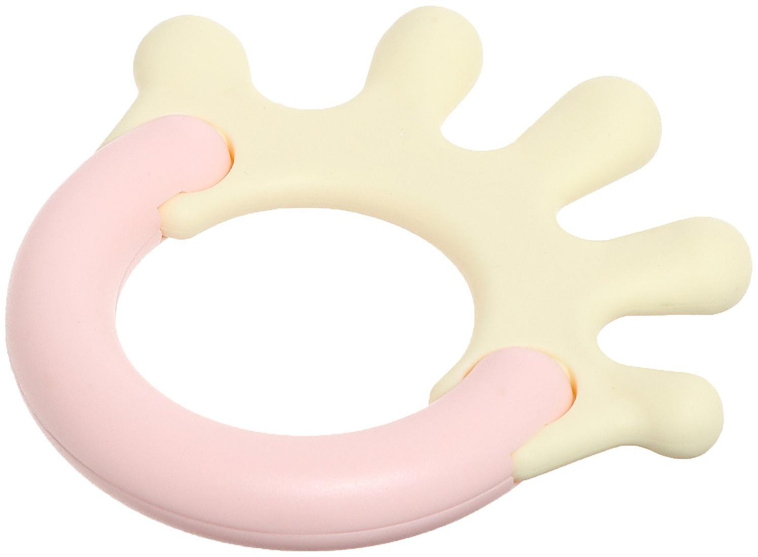 Игровой набор «Весёлые погремушки», звук, свет, цвет голубой