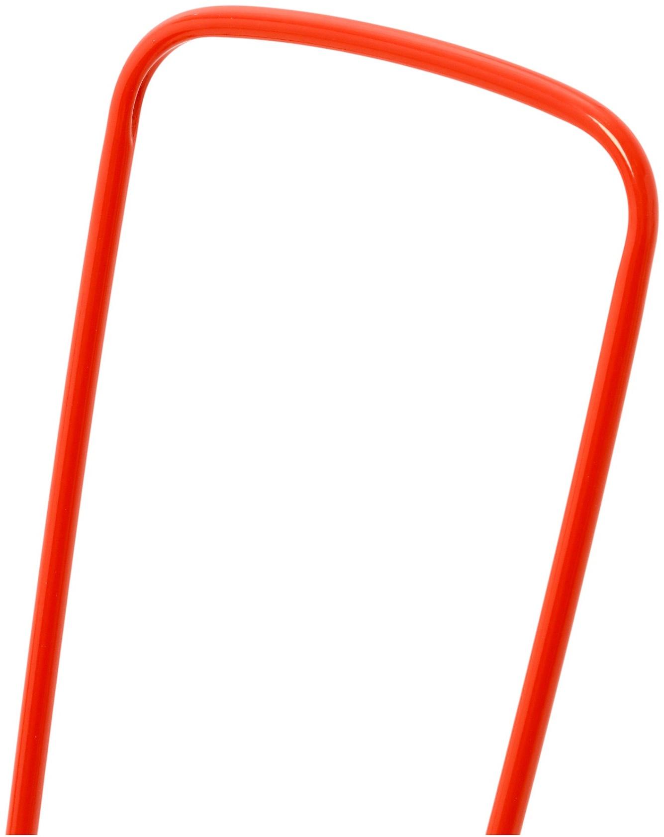 Санки кукольные с толкателем, алый