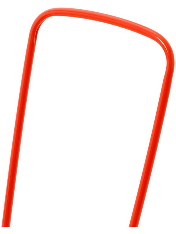 Санки кукольные с толкателем, алый