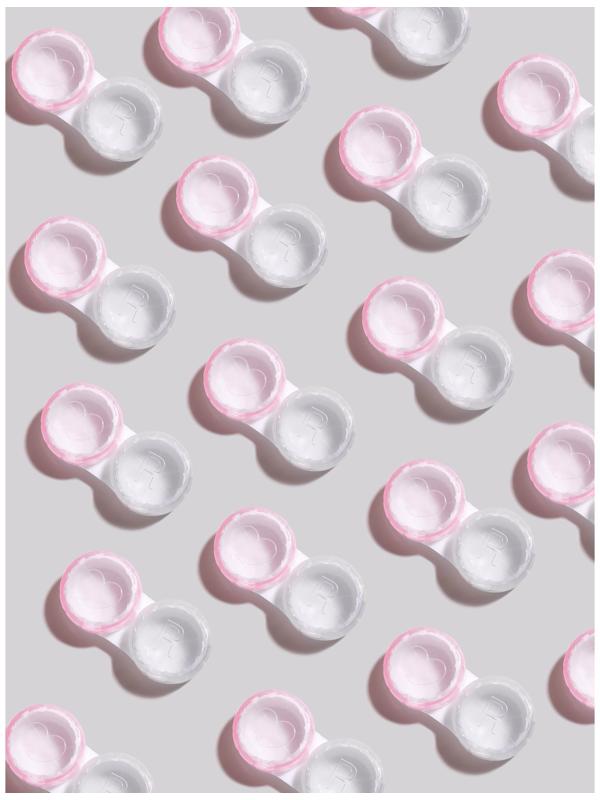 Контейнер для линз «Пастель», 20 шт., МИКС