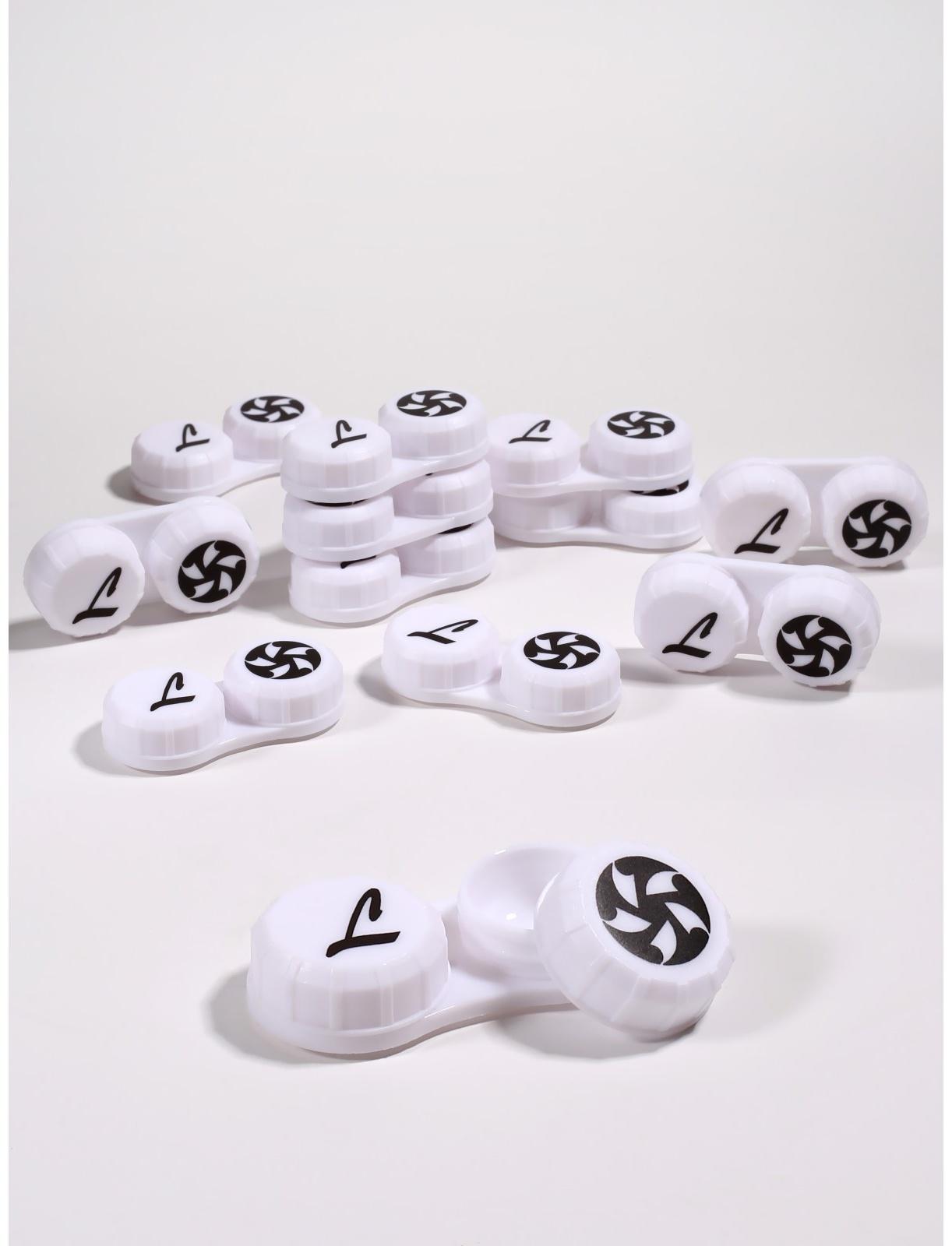 Контейнер для линз, 20 шт., белый