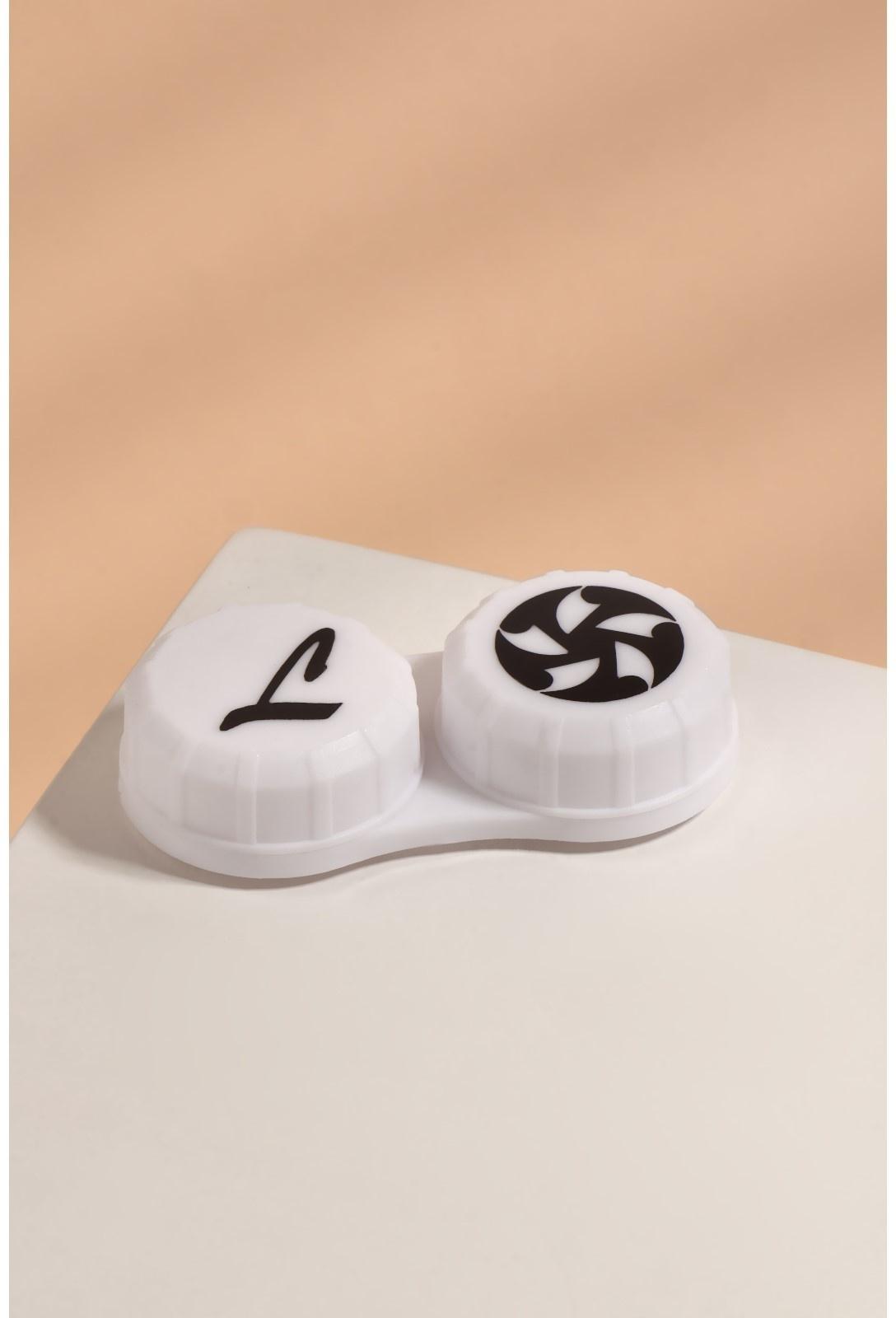 Контейнер для линз, 20 шт., белый