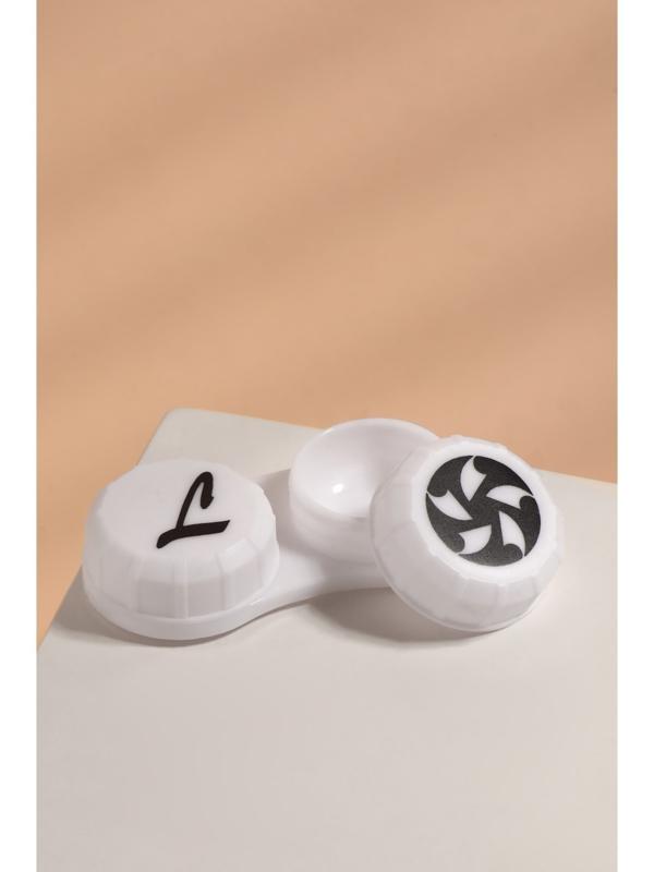 Контейнер для линз, 20 шт., белый