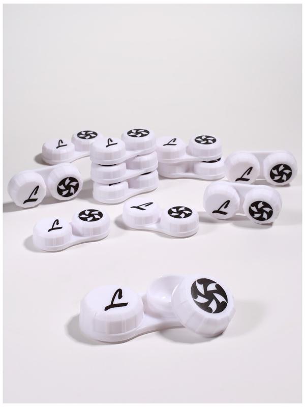 Контейнер для линз, 20 шт., белый