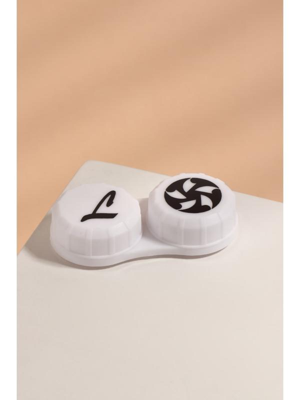 Контейнер для линз, 20 шт., белый