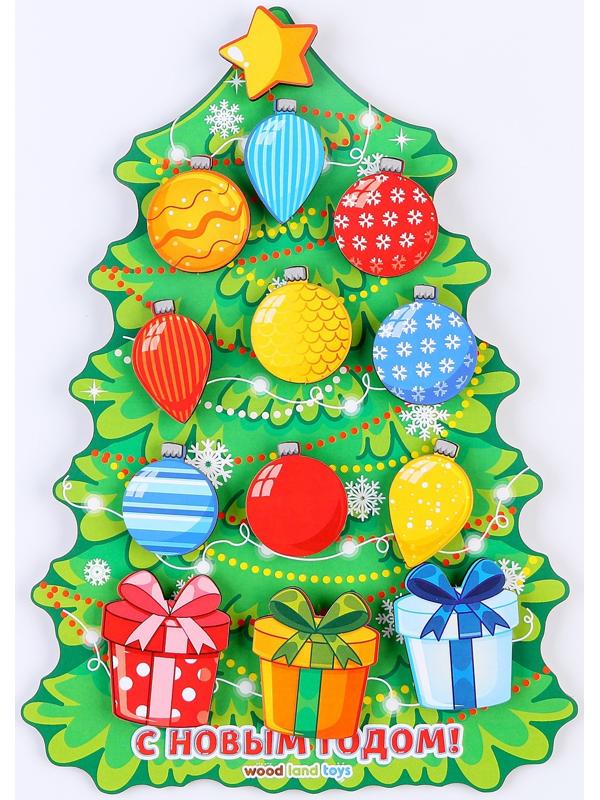 Сортер «Ёлка», на липучках