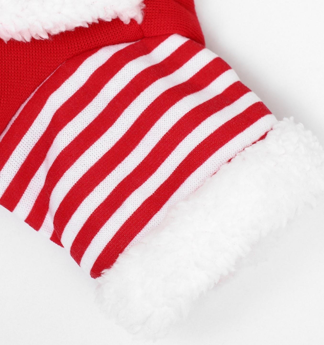 Новогодний костюм для собак «Клаус», размер 2XL (ДС 45, ОГ 55 см)