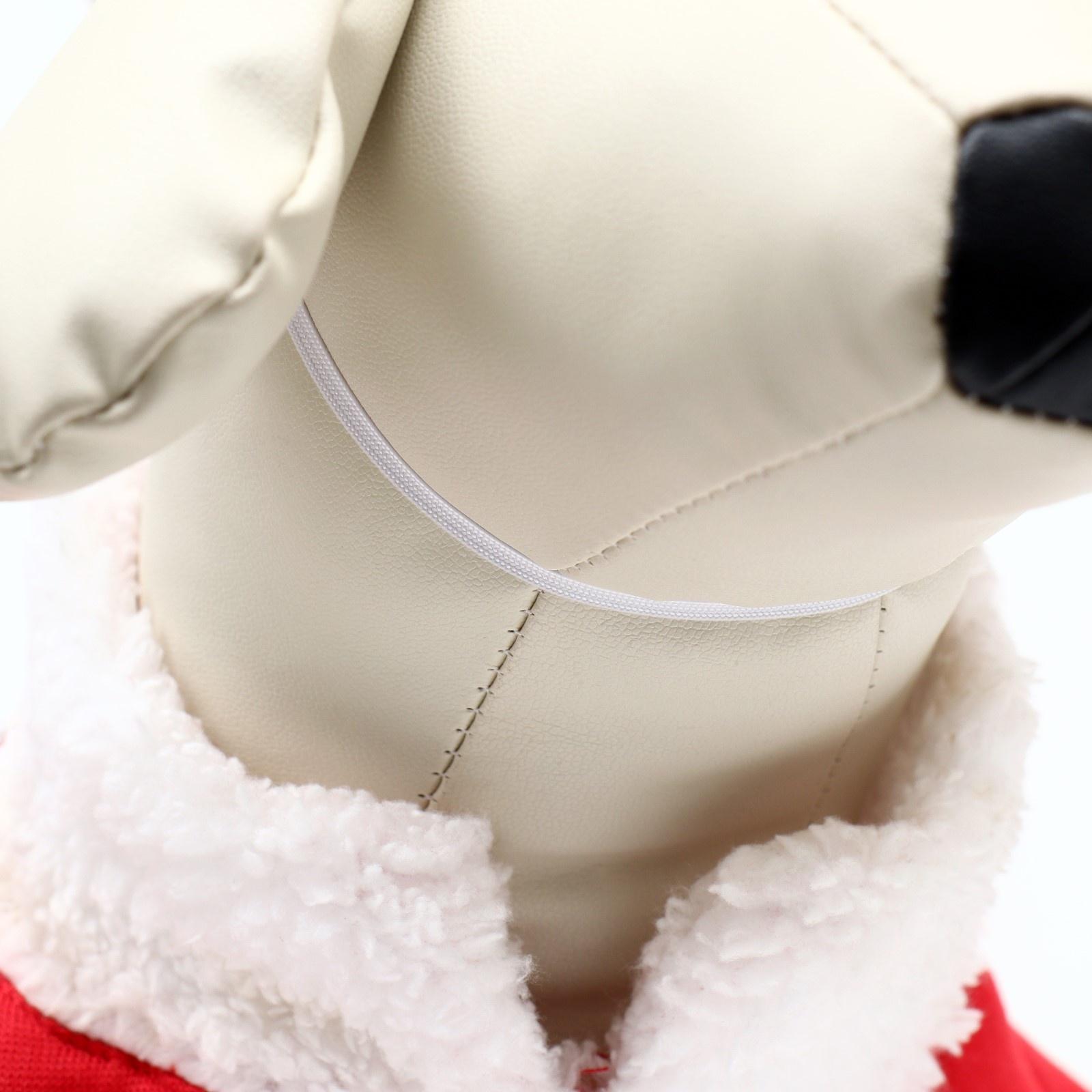 Новогодний костюм для собак «Клаус», размер 2XL (ДС 45, ОГ 55 см)