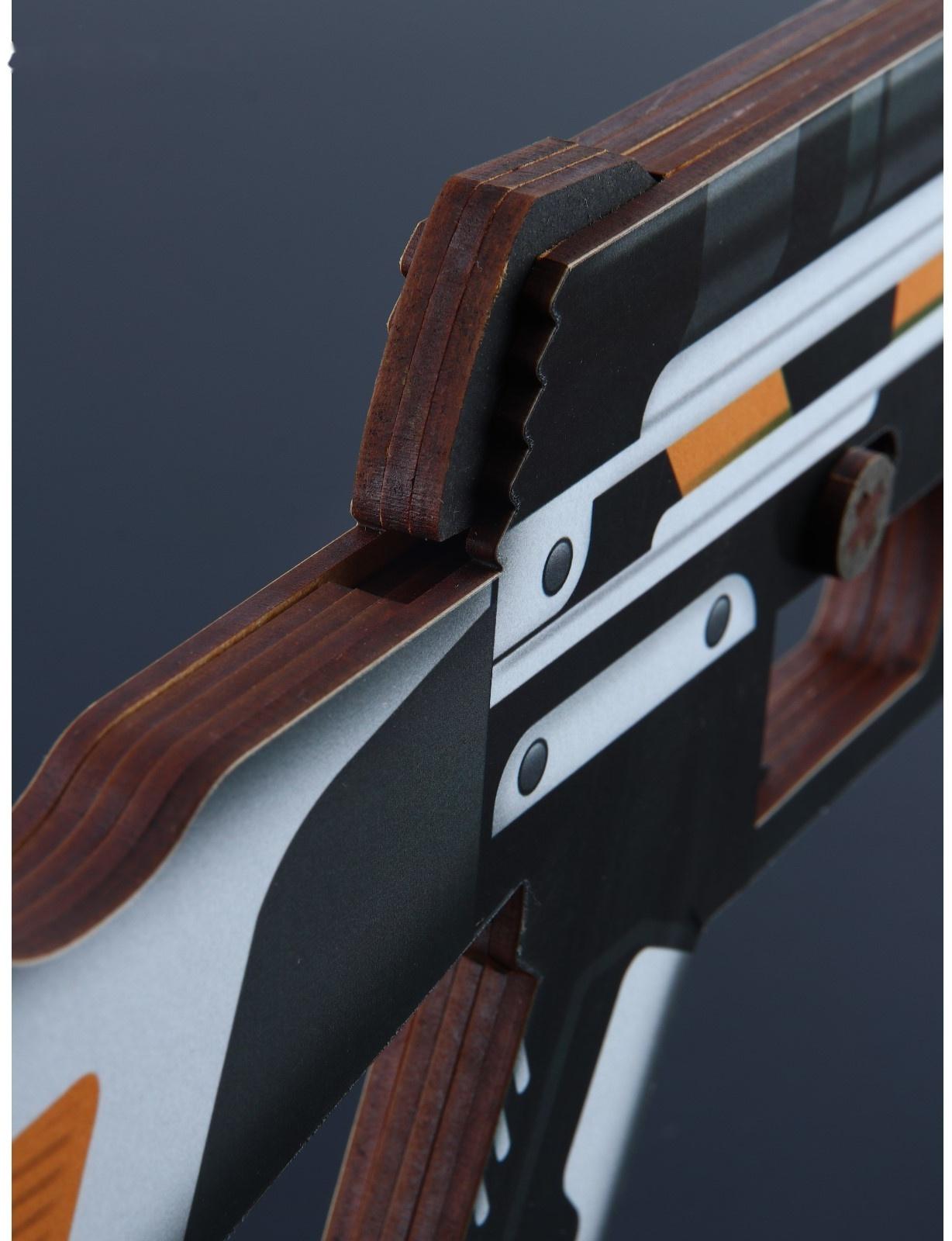 Оружие деревянное, детское сувенирное «Некромантика», автомат, пистолет, нож - штык, 3 шт.