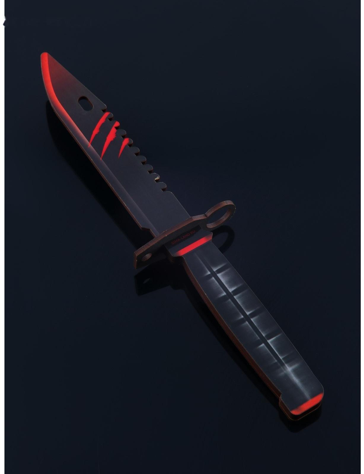 Оружие деревянное, детское сувенирное «Некромантика», автомат, пистолет, нож - штык, 3 шт.