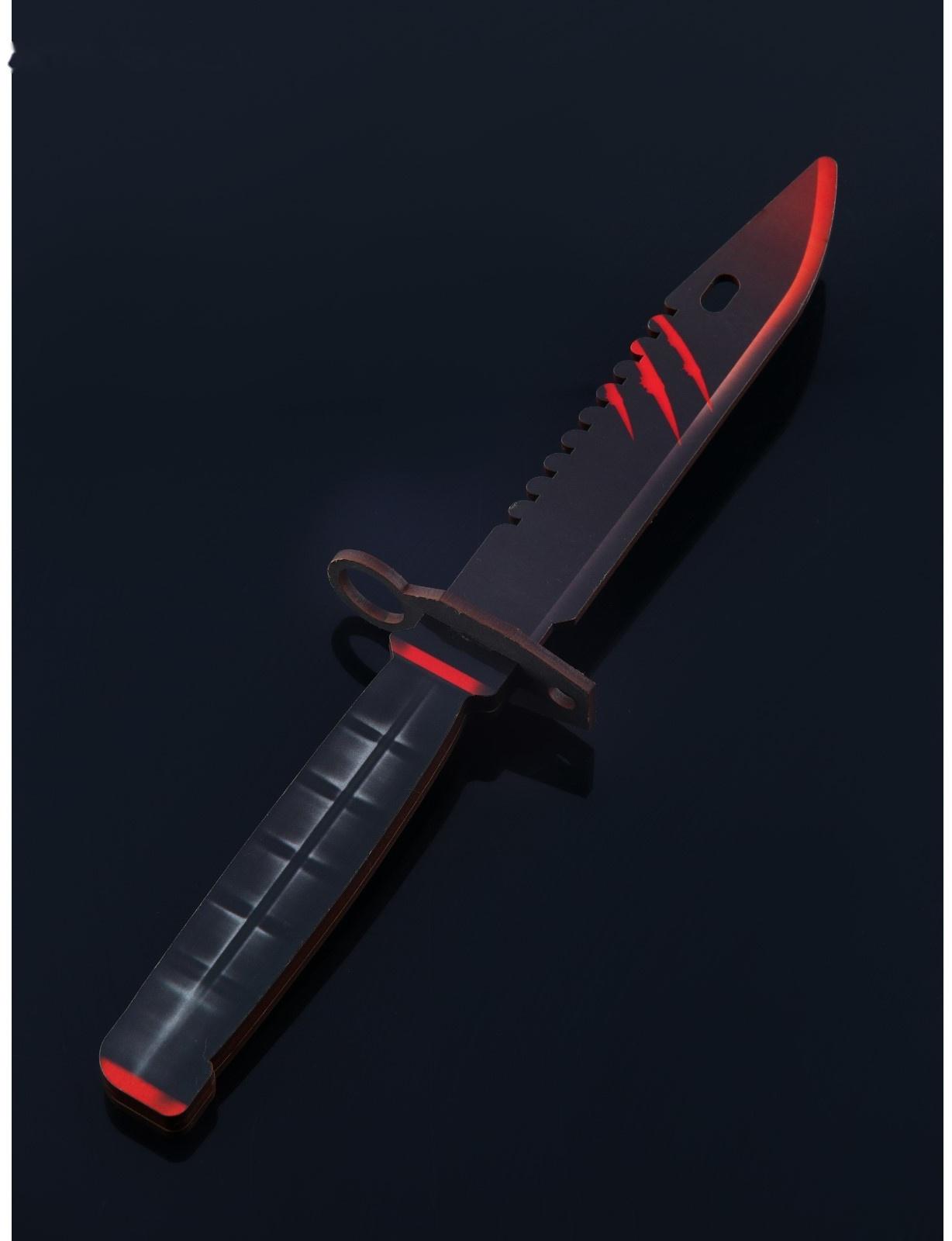 Оружие деревянное, детское сувенирное «Некромантика», автомат, пистолет, нож - штык, 3 шт.