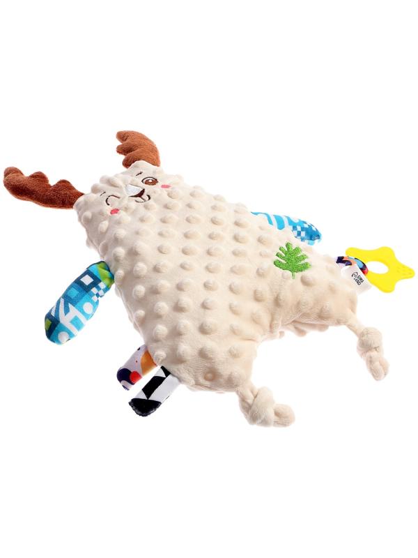 Комфортер для новорожденных «Оленёнок Сплюша», с прорезывателем