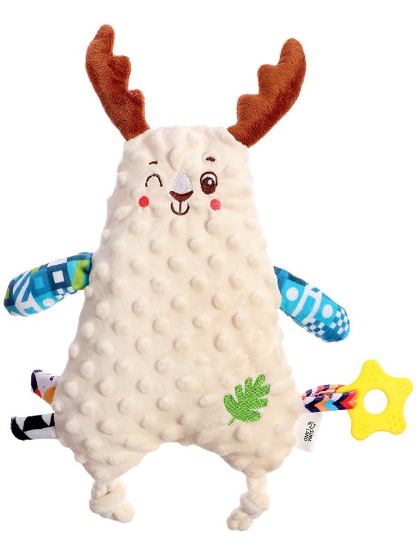 Комфортер для новорожденных «Оленёнок Сплюша», с прорезывателем