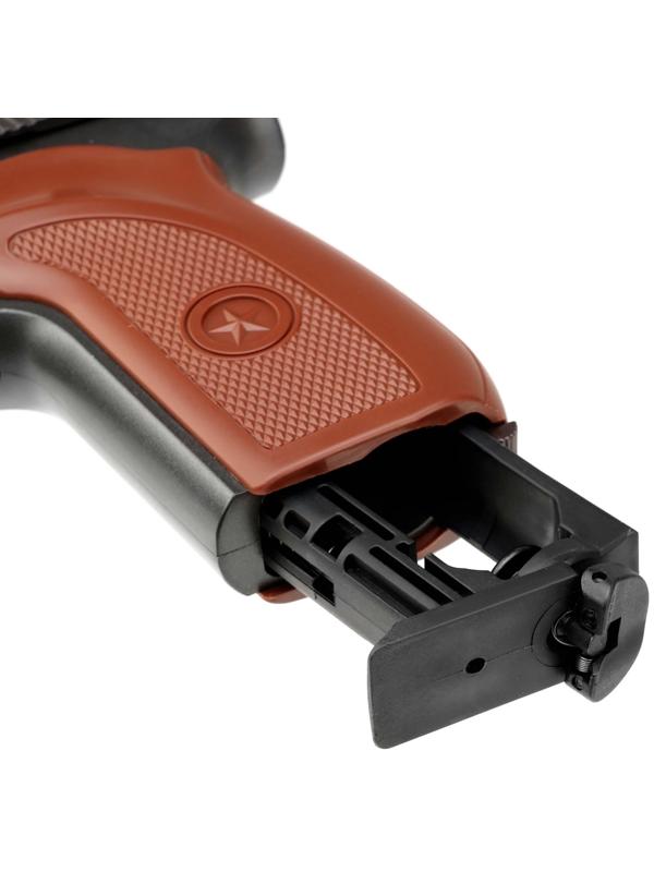 Пистолет пневматический «BORNER ПМ49» blowback, кал. 4.5 мм, 3 Дж, до 128 м/с