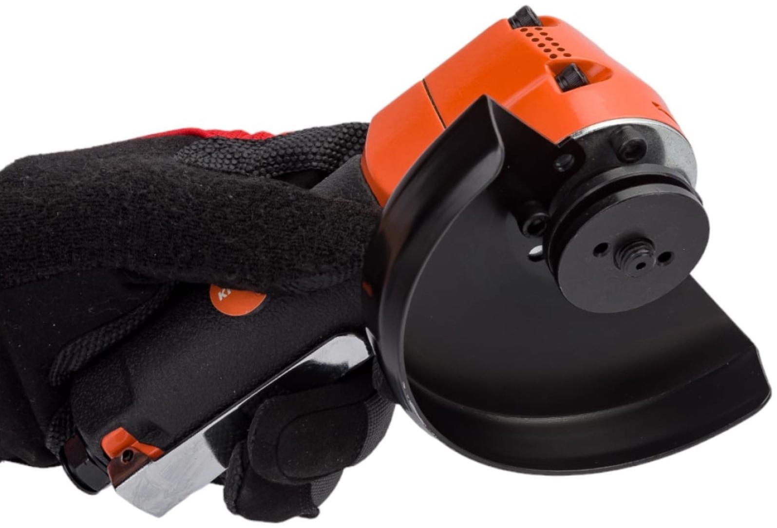 Пневмошлифмашина КРАТОН AAG-125, 128 л/мин, 6 бар, 10000 об/мин