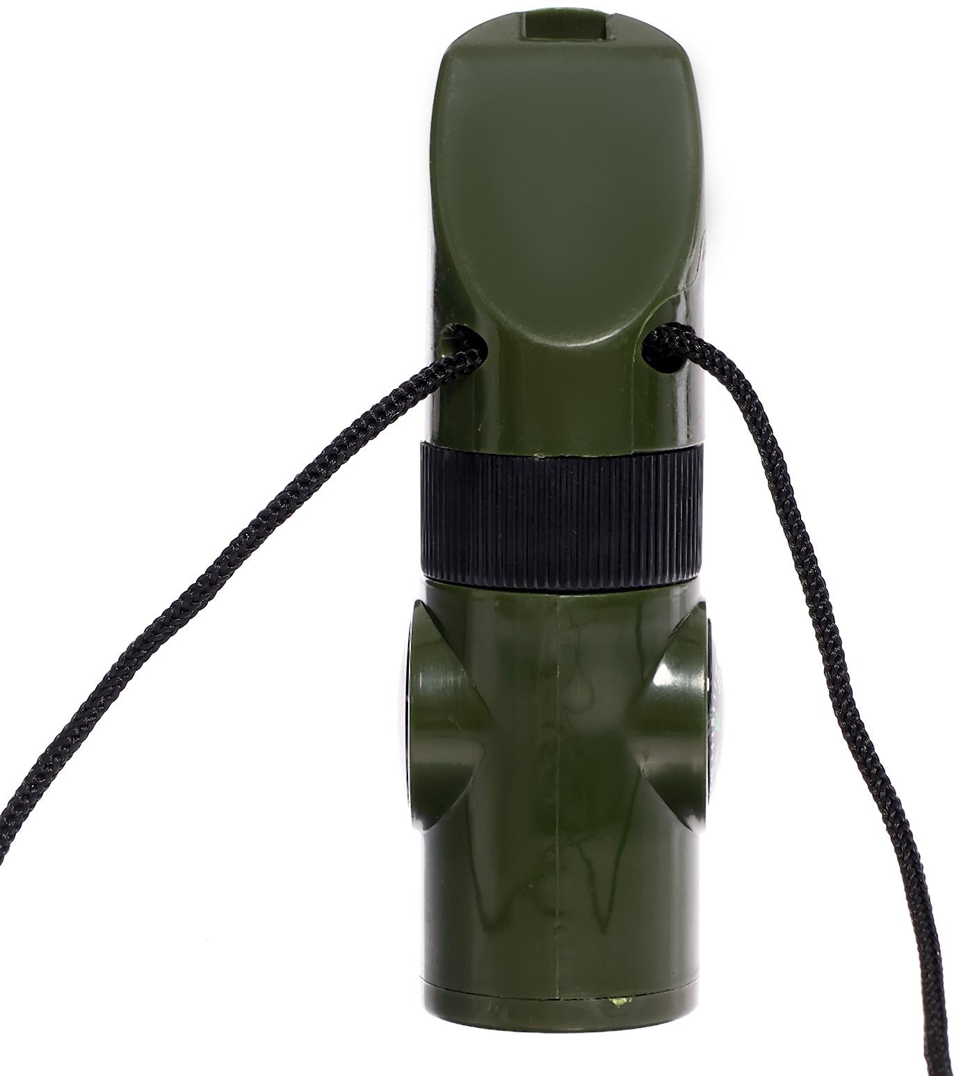 Набор героя «Разведчик», 6 в 1: свисток, компас, фонарик, термометр, зеркало, лупа