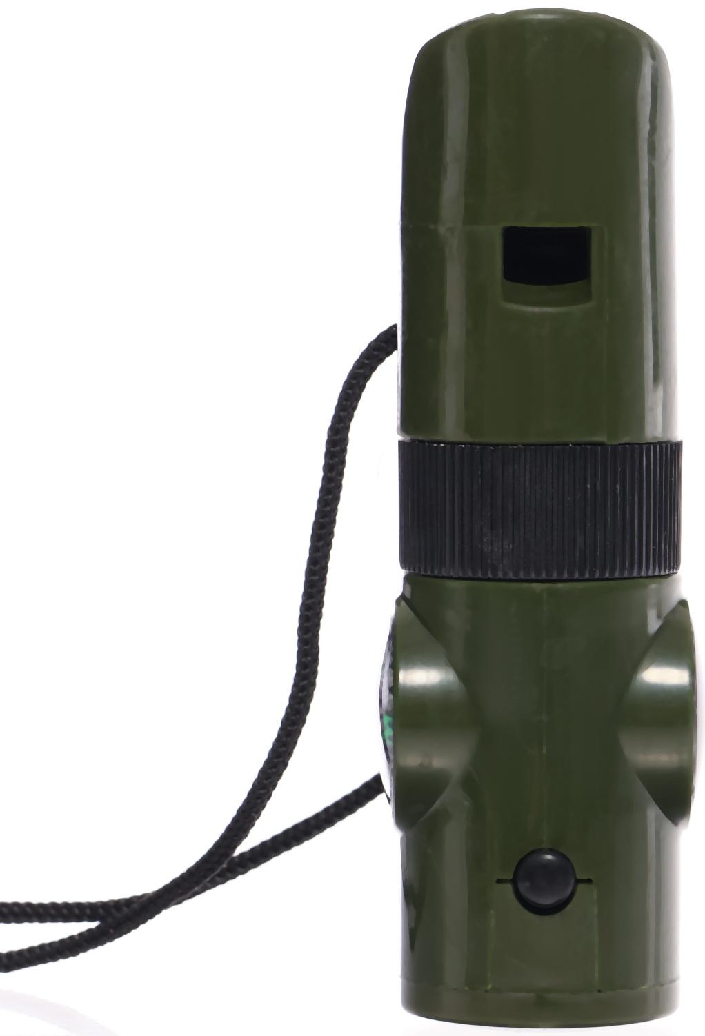 Набор героя «Разведчик», 6 в 1: свисток, компас, фонарик, термометр, зеркало, лупа