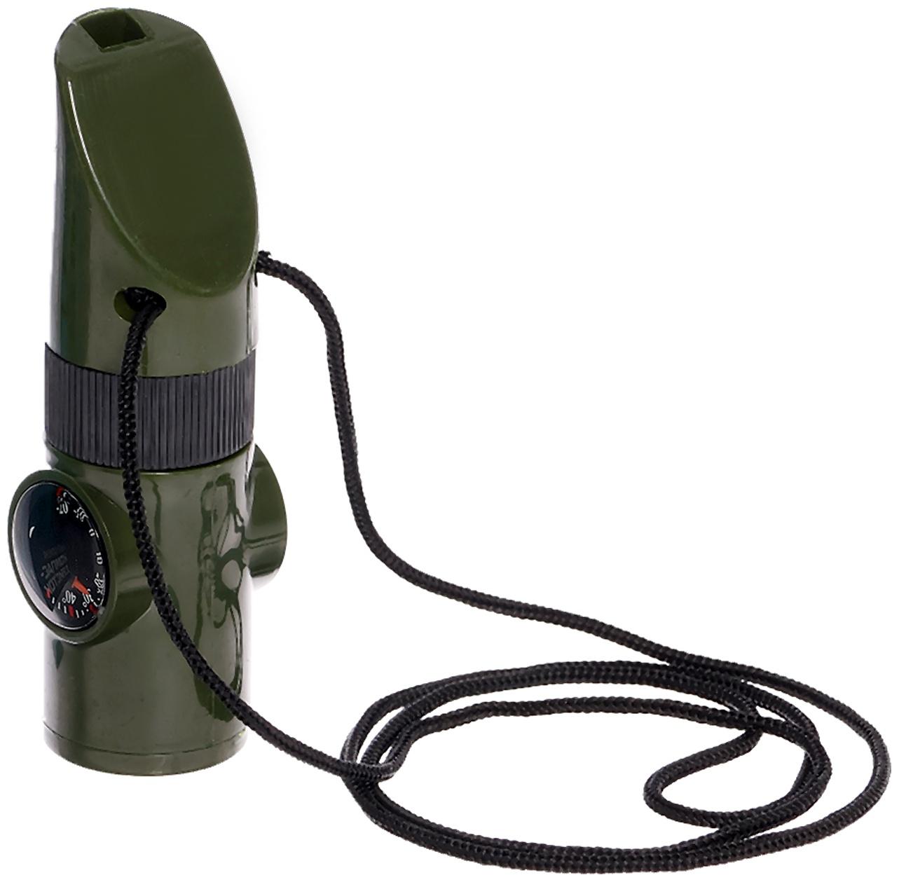 Набор героя «Разведчик», 6 в 1: свисток, компас, фонарик, термометр, зеркало, лупа