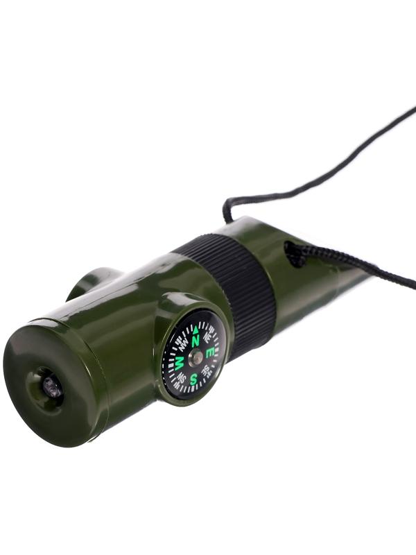 Набор героя «Разведчик», 6 в 1: свисток, компас, фонарик, термометр, зеркало, лупа