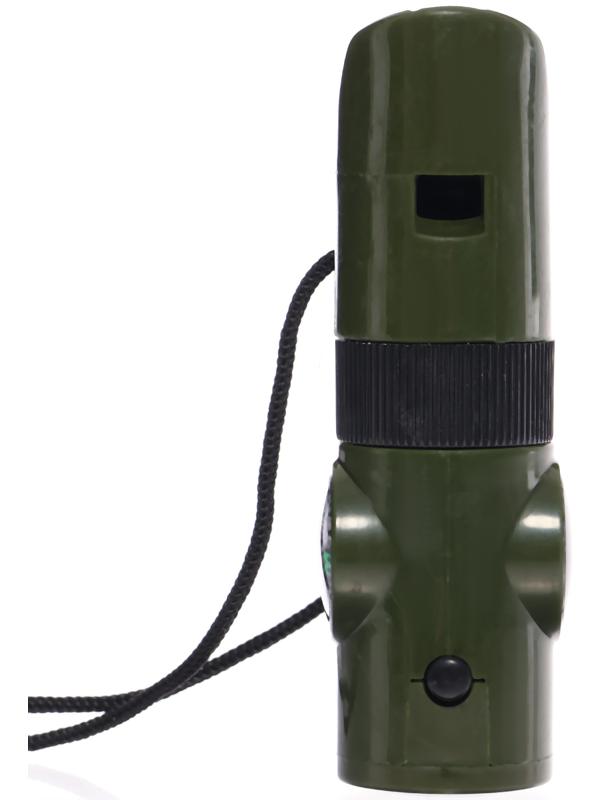 Набор героя «Разведчик», 6 в 1: свисток, компас, фонарик, термометр, зеркало, лупа