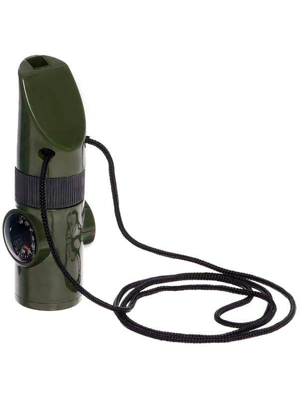 Набор героя «Разведчик», 6 в 1: свисток, компас, фонарик, термометр, зеркало, лупа