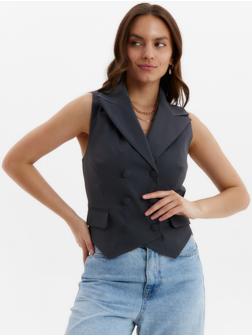 Жилет женский MINAKU: Safari, графит, размер 42