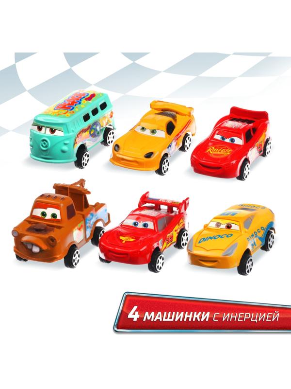 Набор «Тачки», 12 инерционных машин