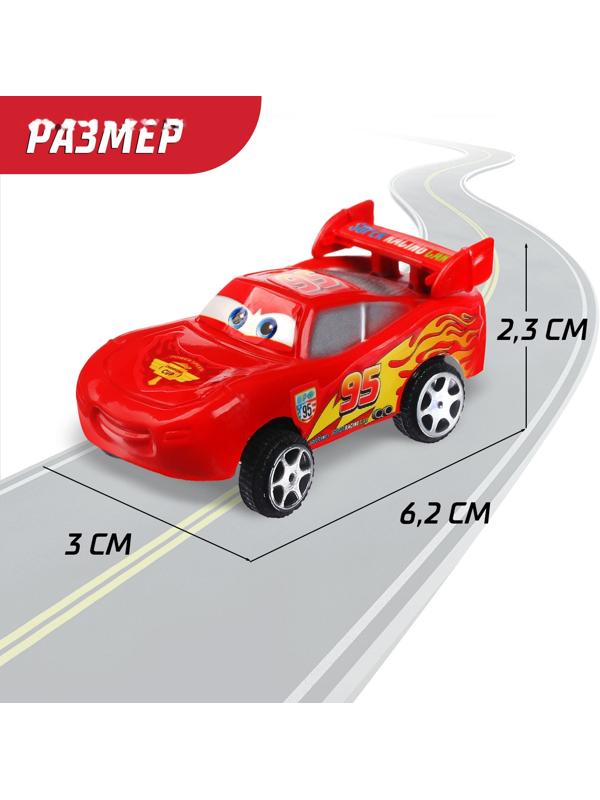 Набор «Тачки», 12 инерционных машин