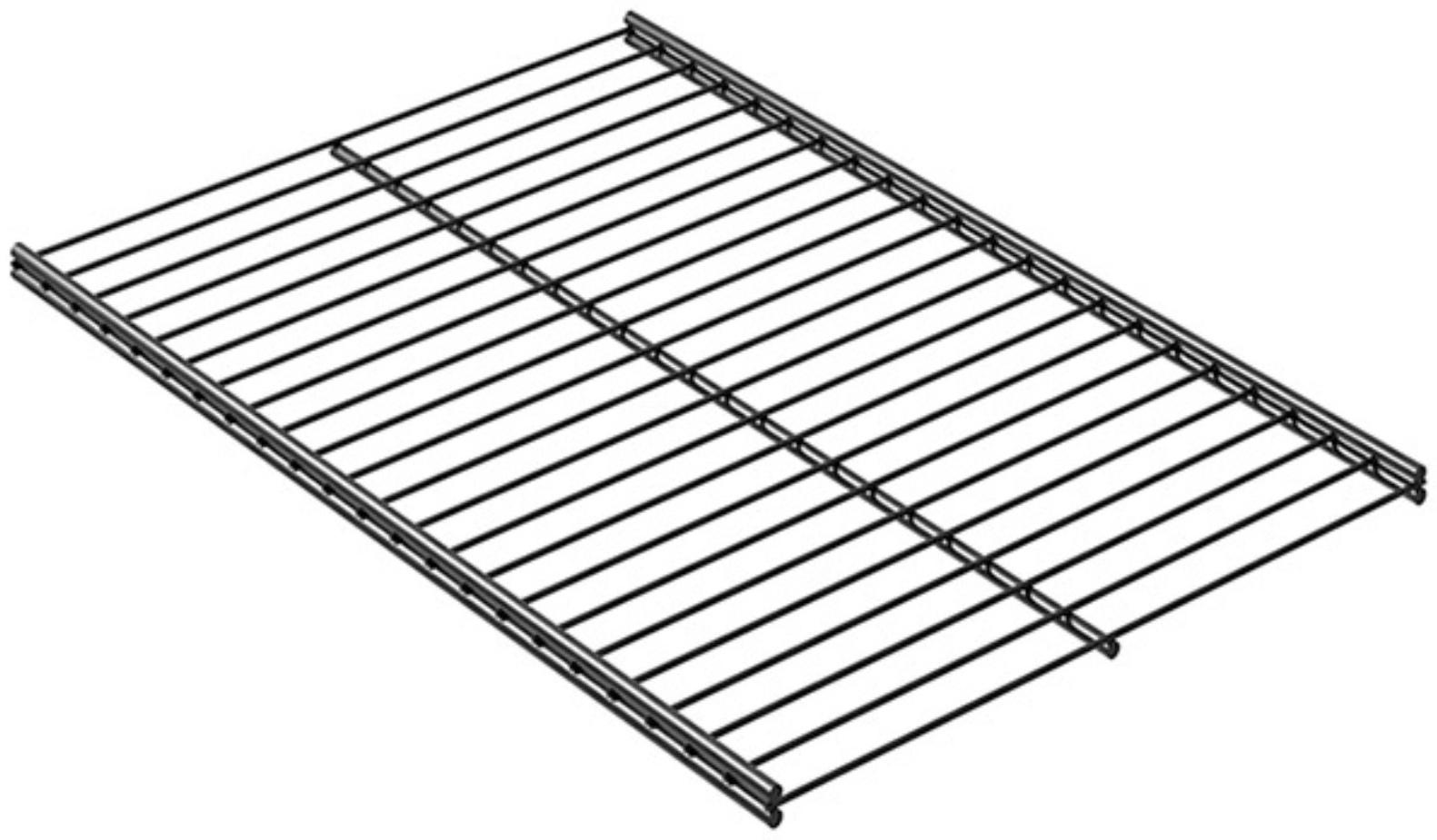 Полка сетчатая для гардеробной системы «ПРАКТИК» HOME GSh, 450×300 мм, цвет графит