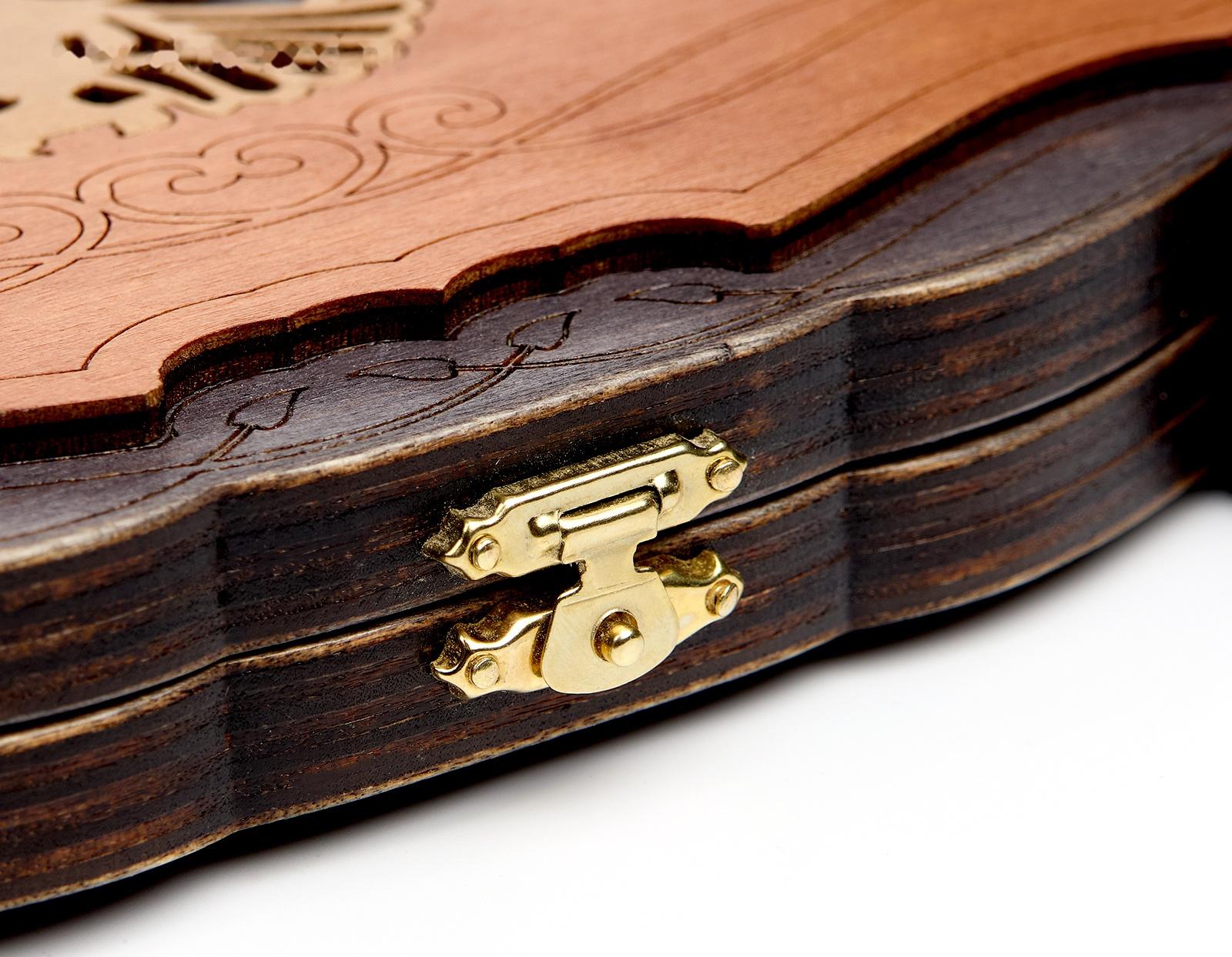 Нарды деревянные резные «Орёл», настольная игра, 45×45 см