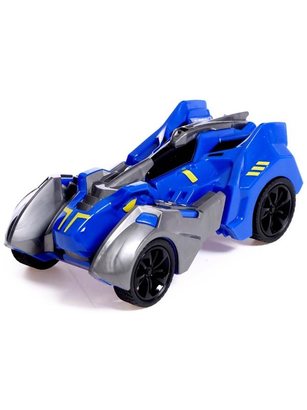 Робот «Раптор», инерционный, трансформируется, цвет синий