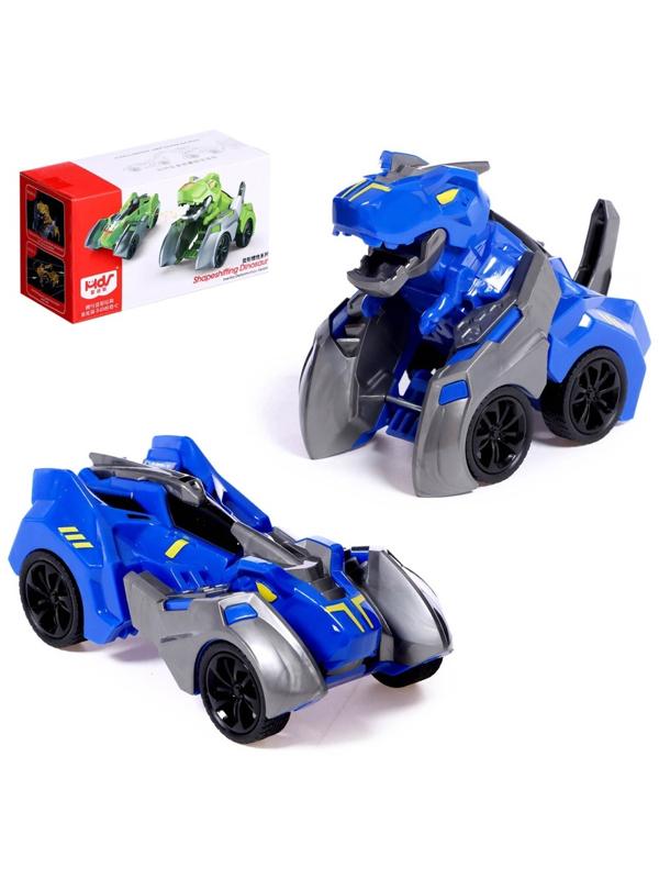 Робот «Раптор», инерционный, трансформируется, цвет синий