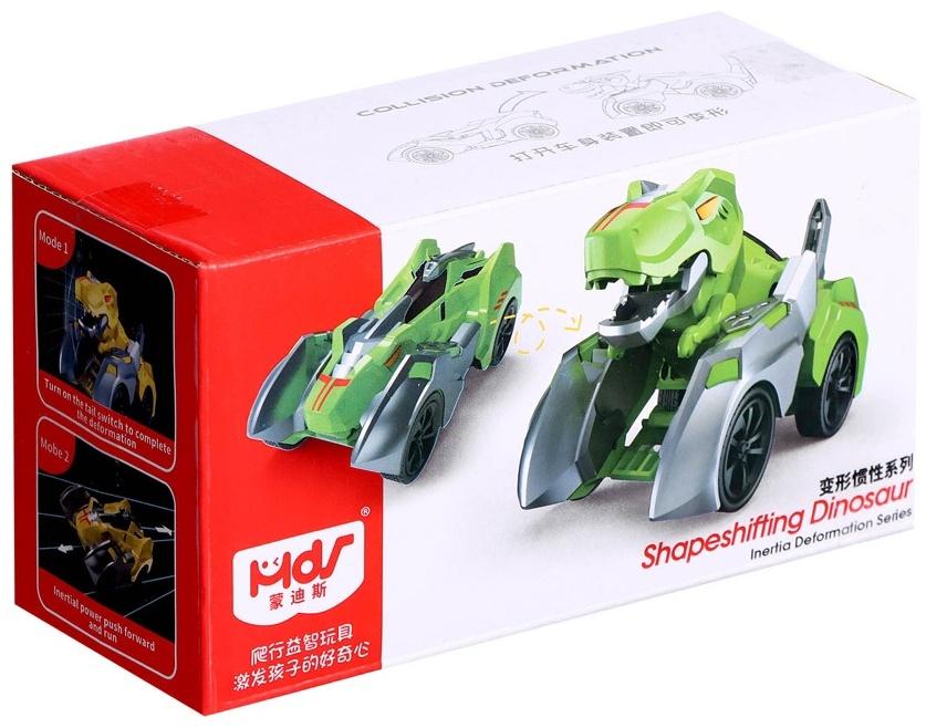 Робот «Раптор», инерционный, трансформируется, цвет зелёный