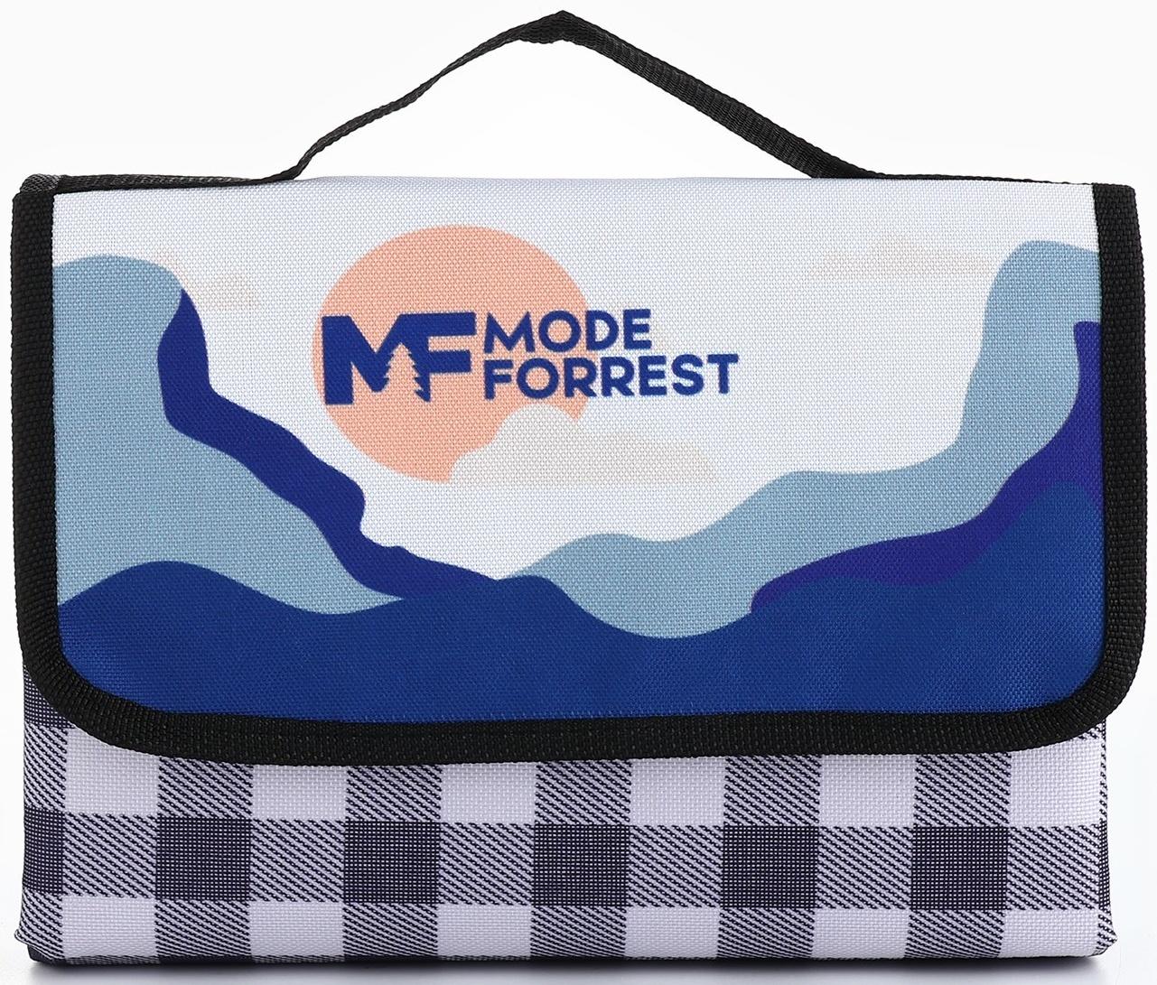 Пляжный коврик, плед для пикника MODE FORREST, 150×80 см