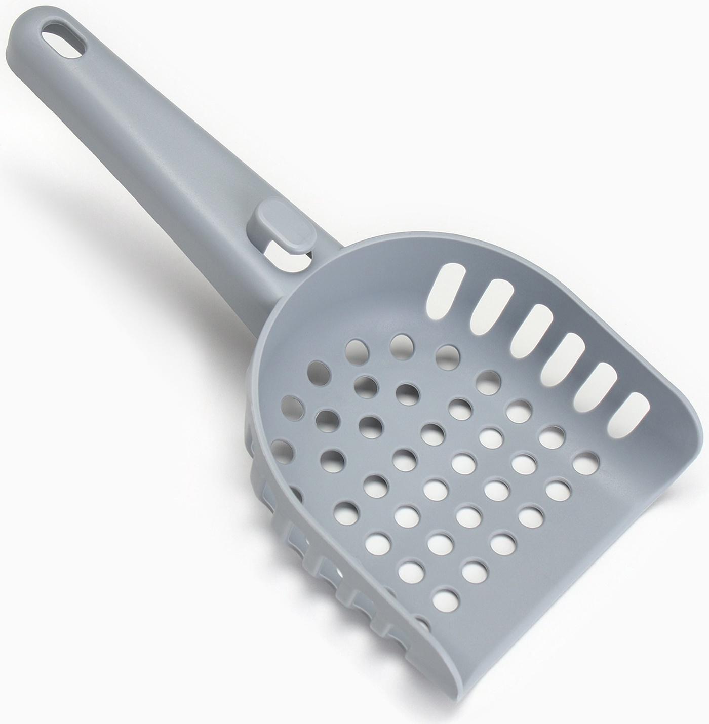 Совок для кошачьего туалета 23 x11 x 5,5, серый