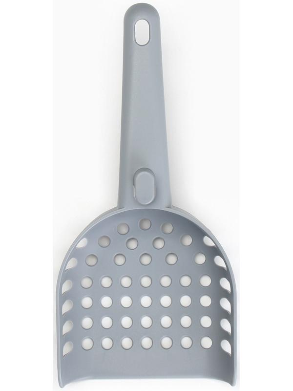 Совок для кошачьего туалета 23 x11 x 5,5, серый