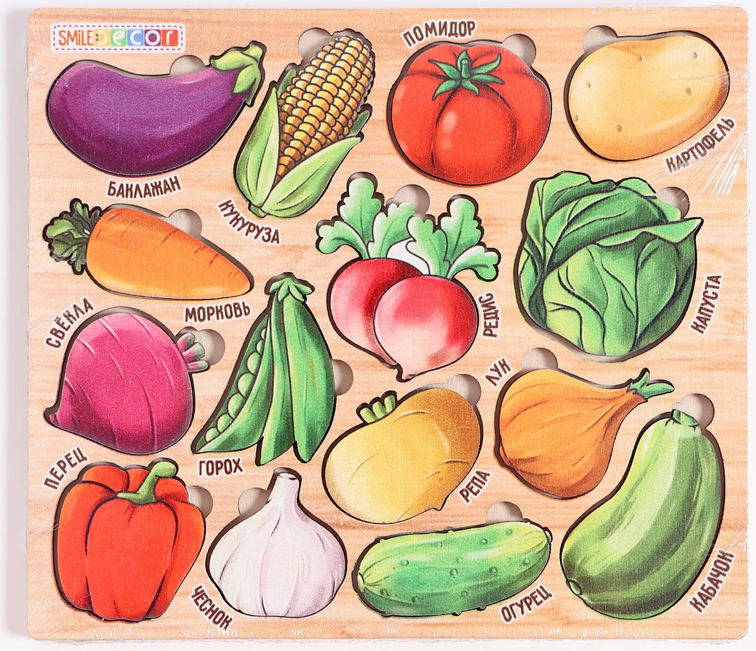 Рамки-вкладыши «Продуктовый магазин. Овощи»