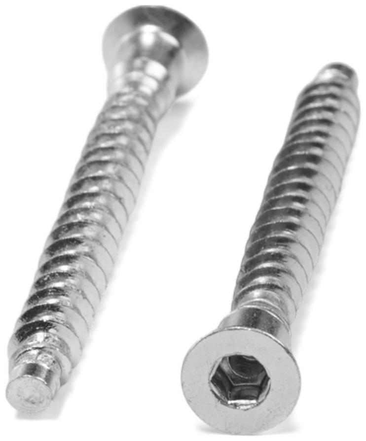 Евровинт 5×50 ТУНДРА с потайной головкой