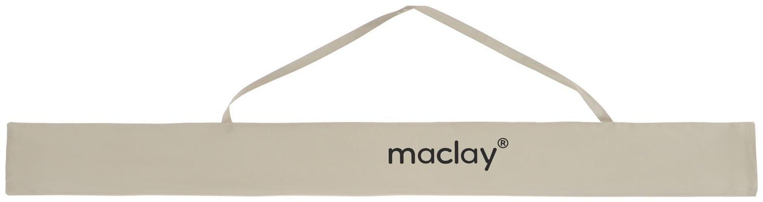 Зонт пляжный maclay, с УФ-защитой, d=160 см, h=170 см
