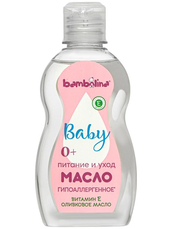 Масло для тела Bambolina для детей с витамином Е, 250 мл