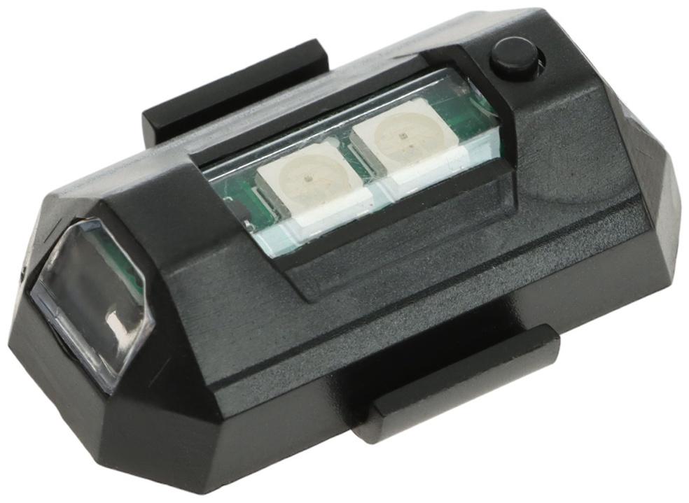 Стробоскоп для авто, RGB 7, 90 мАч, 4×2.8×1.5 см, магнитный, светодиодный