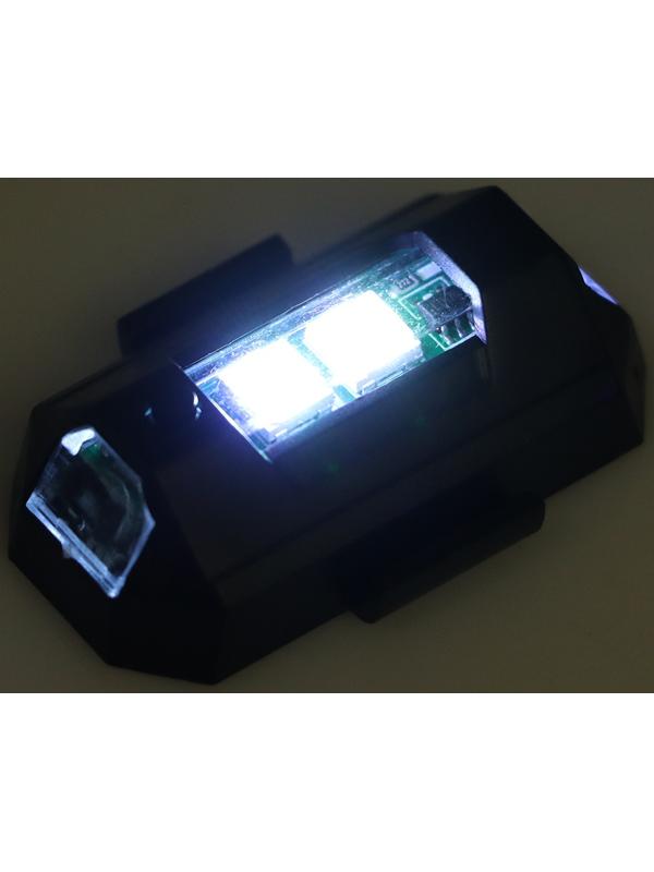 Стробоскоп для авто, RGB 7, 90 мАч, 4×2.8×1.5 см, магнитный, светодиодный