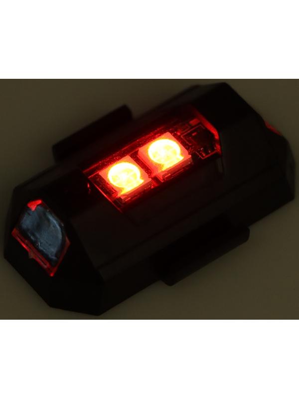 Стробоскоп для авто, RGB 7, 90 мАч, 4×2.8×1.5 см, магнитный, светодиодный