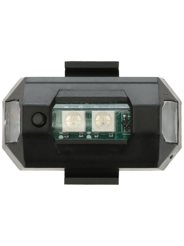 Стробоскоп для авто, RGB 7, 90 мАч, 4×2.8×1.5 см, магнитный, светодиодный