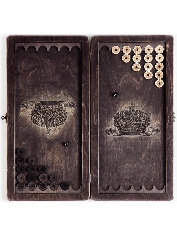 Нарды деревянные «Лев», настольная игра, 45×45 см