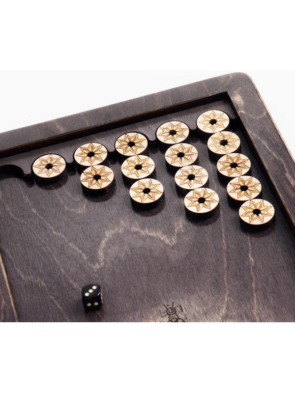 Нарды деревянные «Лев», настольная игра, 45×45 см