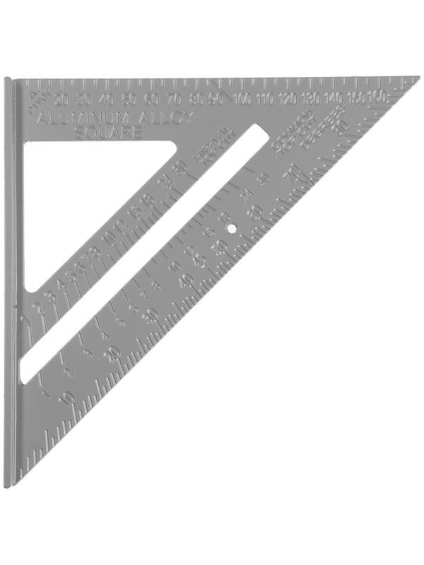 Универсальный кровельный угольник ТУНДРА, алюминий, 175 мм