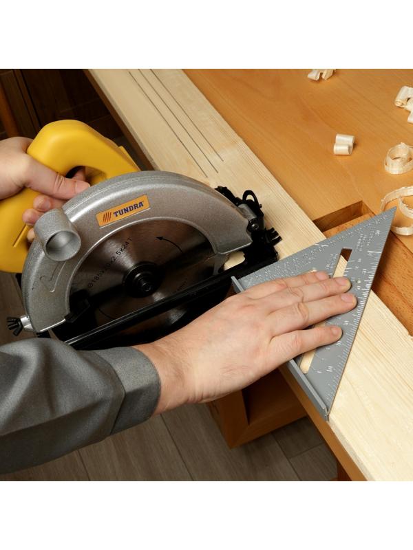 Универсальный кровельный угольник ТУНДРА, алюминий, 175 мм