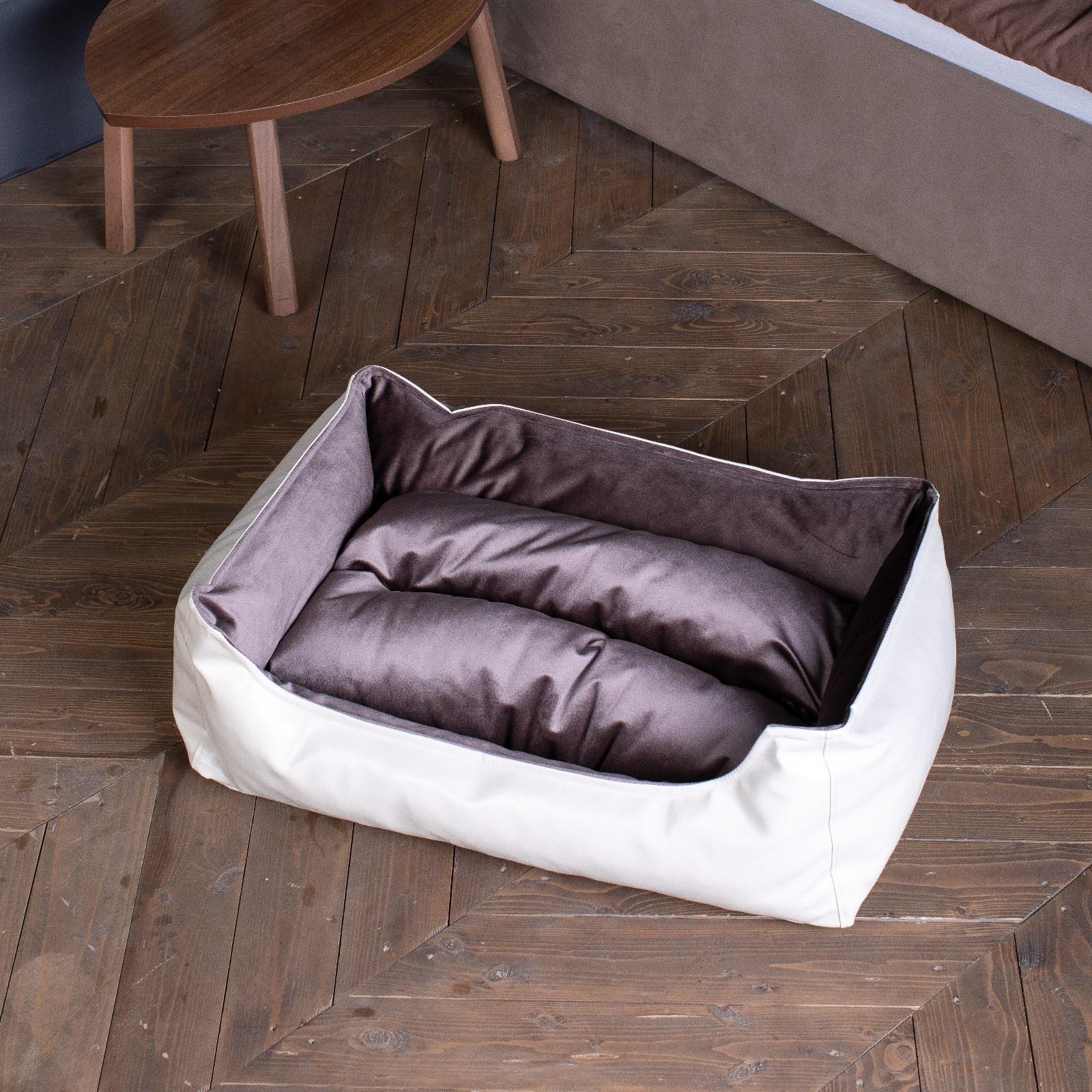 Лежак Ginger, 85×57×22 см, мебельная ткань, размер M, микс цветов