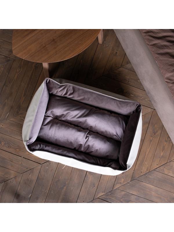 Лежак Ginger, 85×57×22 см, мебельная ткань, размер M, микс цветов